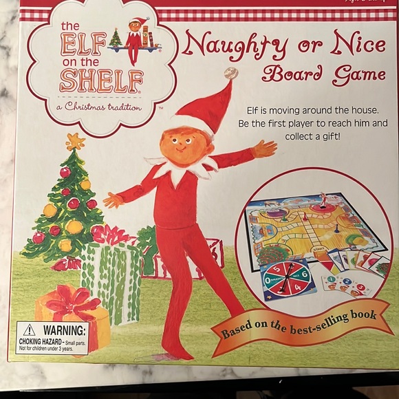 Naughty or nice board game for elf on the shelf - Picture 1 of 2